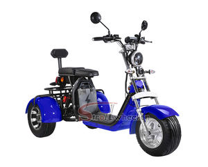 Almacén de Alemania, envío gratis, motocicleta eléctrica Citycoco para adultos, W motocicleta eléctrica de 2000, batería de motocicleta eléctrica barata - Product Image 3