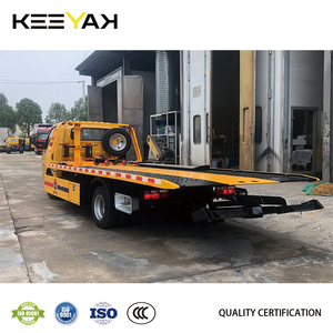 DONGFENG 4x2 Élévateur de roue de <span class=keywords><strong>d</strong></span>épanneuse pour camionnettes 2 tonnes 5.3 mètres Rotator Wrecker Road Recovery Flatbed Tow Truck meilleur <span class=keywords><strong>prix</strong></span> - Product Image 4