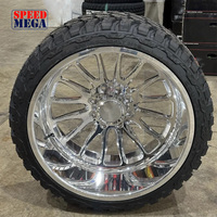 Ruedas de Aleación Forjadas Super Single Custom Deep Concave para Camionetas 22x12 22x14 24x12 24x14 26x16 Pulido Cóncavo 8x180 8x6.5 6x5.5