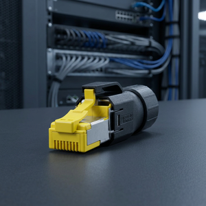 Connecteur mâle RJ45 Phoenix-contact VS-08-RJ45-10G/Q, boîtier en nylon automobile, modèle 1419001 - Product Image 3