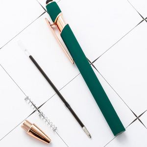 Bolígrafo Deportivo Promocional con Logotipo Personalizado de Fábrica, 2 en 1, Impresión UV, Punta de Metal Naranja para Tinta Negra de 1.0 mm - Product Image 4