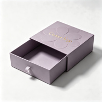 Boîte cadeau rigide de qualité supérieure avec couvercle coulissant, impression couleur moderne exquise, emballage personnalisé pour la vente au détail