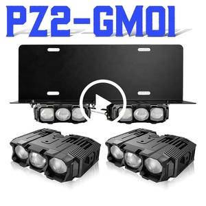 Xenplus PZ2-GM01 3570 Chip Led Faro Delantero 60000LM Luces Auxiliares Luces <span class=keywords><strong>de</strong></span> Matrícula Lente <span class=keywords><strong>de</strong></span> Proyector Led Kit Impermeable IP68 - Product Image 1
