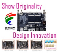 Carte de développement industrielle Open Source Runwelltek RWA035-RK3568 RK3568 SBC Linux/Android avec 2 Go-4 Go de RAM et modules 16 Go-32 Go