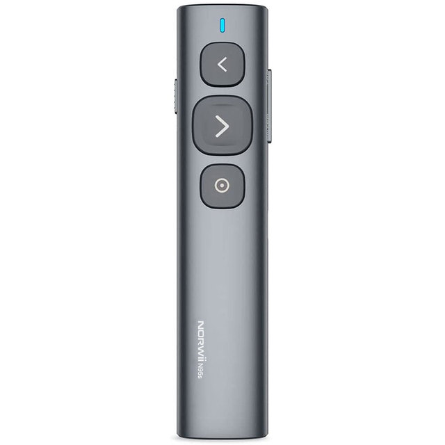 Logo Projector Powerpoint Remote Presentation Clicker Rechargeable Laser Lazer Pointer