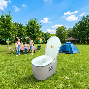 Inodoro Portátil para Camping, Inteligente, sin Agua, con Sellado Automático de un Toque, para Caravanas, Vans y Camping - Product Image 1