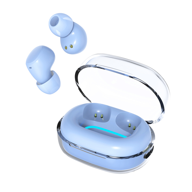 Small Sleep Earbuds TWS Mini in Ear True Wireless Bluetooth Earphone Handsfree Comfortable Noise Cancelling Sleeping Headset