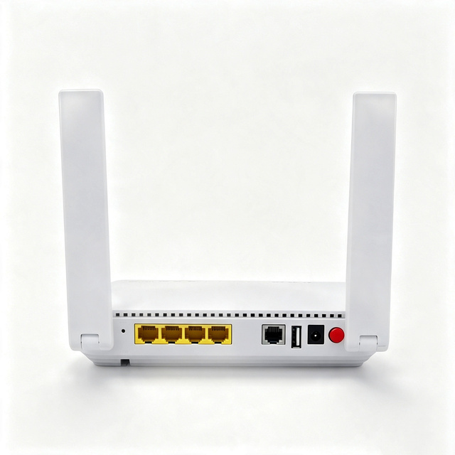 F6610M WiFi 6 GPON ONU 4GE+1TEL+2USB Dual Band AX3000 XPON ONT English Firmware Modem for FTTH Solution