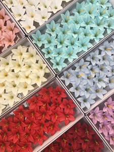 สบู่ดอกไม้ลิลลี่สำหรับตกแต่งช่อดอกไม้กลิ่นหอมสง่างามวันแม่ - Product Image 2