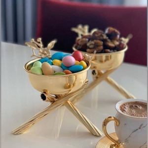 2025 bol de service de vaisselle en aluminium de qualité supérieure pour décor de mariage et décor de centre de table 2025 décor tendance - Product Image 5