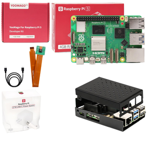 Raspberry Pi 5 Development Board Kit Complete Module 2/4/8GB RAM 4B Case Linux SPI Interface - Product Image 1
