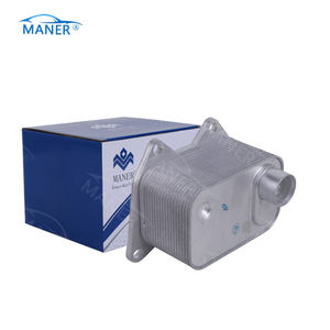 อะไหล่เครื่องยนต์รถยนต์ MANER หม้อน้ำหล่อเย็นน้ำมันเครื่อง Enfriador De Aceite 06K117021B สำหรับรถยนต์ Volkswagen VW Beetle Golf JETTA - Product Image 2