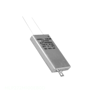 ตัวเก็บประจุแบบติดตั้งบนแชสซี Original CAP ALUM 2700UF 20% 100V FLATPAC 2700 uF รุ่น MLP272M100EB0D - Product Image 1