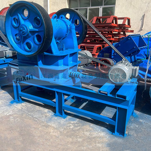 Trituradora de Mandíbulas de Alta Rigidez con Motor AC Azul, Equipo de Trituración Industrial para Minería - Product Image 1