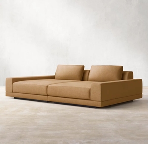 Muebles de Lujo para Interiores, Sofá de Sala de Estar con Brazos Estrechos y Cojines, Estilo Postmoderno Italiano - Product Image 2