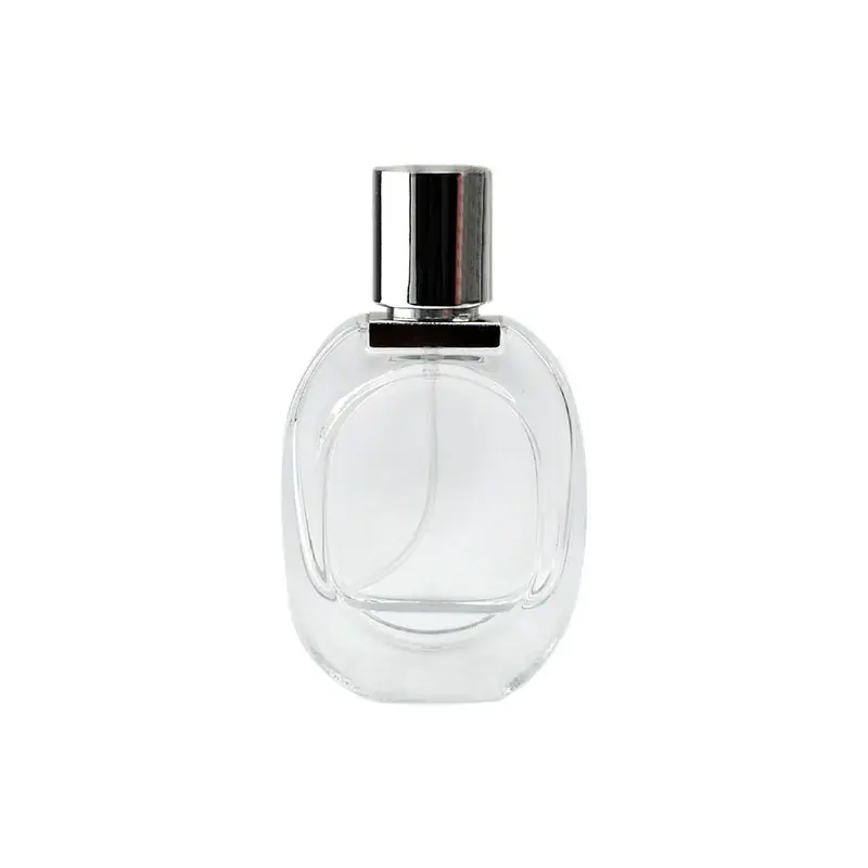 MUB Wholesale 30ml High-end Cosmetic Perfume Bottling Spray Thick Screw Gray Frosted Glass Bottle