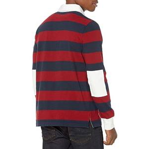 伝統的ニット ラグビージャージ 長袖 ヘビーウェイト 350gsm CVCコットン ラグビーセーター フットボールウェア - Product Image 5