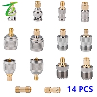Connecteur RF JXRF exclusif transfrontalier, lot de 14 pièces, adaptateur RF BNC N UHF