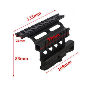 Support latéral tactique à dégagement rapide série QD, style QD, double fixation latérale 20 mm - Product Image 2