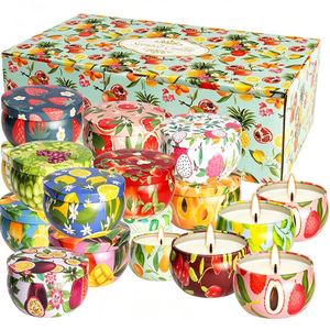Juego de Velas Aromáticas en Frascos, Empaque Premium, Mezcla de Soya y Vainilla, Decoración para el Hogar, Colección Boutique, Elegante - Product Image 1