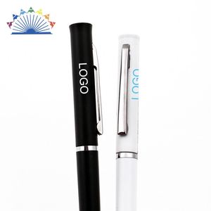 Bolígrafo Publicitario Económico Twist Sheraton, Bolígrafo de Plástico Delgado Negro Hilton para Hotel - Product Image 4