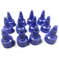 Bouchon de bec en plastique PP 18mm 20mm 24mm 28mm 32mm pour bouteilles à bouche pointue en PET