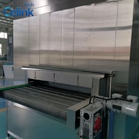 Tunnel IQF-vriezer voor frieten, dumplings, zeevruchten, continue snelvriesmachine voor voedselverwerkingsbedrijven