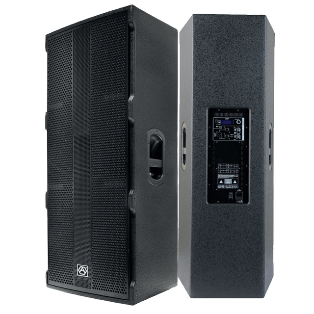 Accuracy Pro Audio WQ215D3-4.6K Speakers Professional Active PA Speaker System 1000W Wooden Two-Way Active Speaker