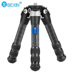 BEXIN Multi-functional Lightweight Easy to Carry Mini Camera Tripod Carbon Fiber Stand for Mobile Phone Camera