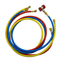 Ensemble de manomètres pour réfrigérant pour climatisation automobile - Compatible avec R134/R410a/R22/R407c Outils automobiles