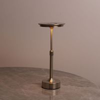 Nouvelle Lampe de Table Rétractable en Forme de I, Veilleuse de Chevet, Rechargeable, Tactile, Lampe d'Ambiance de Restaurant pour Chambre
