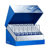 Boîte d'emballage en carton pour ampoules cosmétiques avec impression de logo personnalisé
