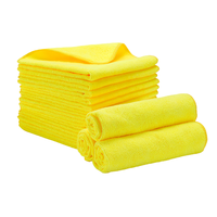Lot de 36 Chiffons de Lavage en Microfibre 300GSM pour Voiture, Kits de Nettoyage et Polissage pour Garage, Détailing et Intérieur