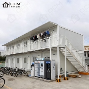 Barato diseño diferente plegable embalaje plano prefabricado casa de contenedores plegables con buen precio casa prefabricada para vivir - Product Image 4