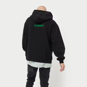 Sudadera con capucha unisex de algodón 100% mezclado, transpirable, de secado rápido, cómoda, de corte regular y hombros caídos, 400 g/m². - Product Image 6