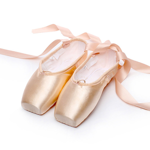 Zapatillas <span class=keywords><strong>de</strong></span> <span class=keywords><strong>Ballet</strong></span> para Niñas y Mujeres, Zapatillas <span class=keywords><strong>de</strong></span> Punta con Tiras, Zapatillas <span class=keywords><strong>de</strong></span> Baile <span class=keywords><strong>de</strong></span> Satén, Zapatillas Planas <span class=keywords><strong>de</strong></span> Entrenamiento, Zapatillas <span class=keywords><strong>de</strong></span> Baile para Niñas Grandes - Product Image 1