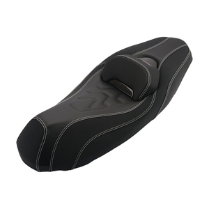 Siège de Moto en Cuir Artificiel Noir Confortable pour YAMAHA NMAX155 2020-2024 - Product Image 1