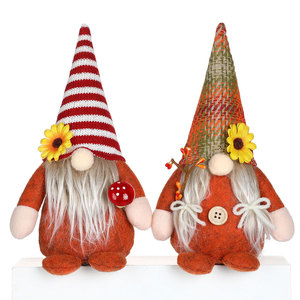 Nueva muñeca sin rostro del festival de la cosecha de girasoles para comercio electrónico transfronterizo, adorno de hongo de Acción de Gracias, pequeño regalo. - Product Image 5