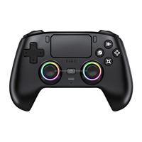 Manette de jeu sans fil durable 1000 mAh avec joystick Hall et déclencheur BT5.3 pour PS5 Slim Pro/Android/PC/Smart TV, manette de jeu RGB