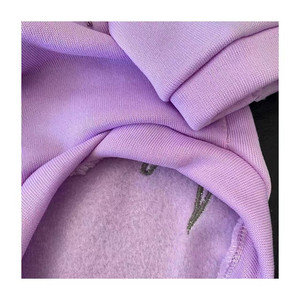 Purple Horn Hooded Sweatshirt <b>For</b> <b>Small</b> <b>Dogs</b> Winter Cotton Padded <b>Clothes</b> Comfortable Funny Style - Product Image 2
