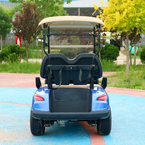 JG 2025 Color Negro Mate 48V Batería de Litio Operado <span class=keywords><strong>Panel</strong></span> Solar 2 Plazas Carro de Golf Eléctrico todoterreno - Product Image 3
