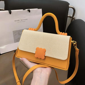 Vente en gros de sacs à main carrés pour femmes 2024 Nouveau sac à main à bandoulière avec poignée supérieure Sacs cartables pour femmes - Product Image 1