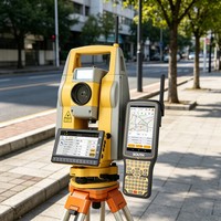 Plein écran FOIF RTS362 R1000/RTS-362N Station totale à deux axes avec système Android et Bluetooth-tooth