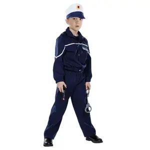 PAFU Halloween Costume For Kids Germany Polizei Uniform Costume For Kids