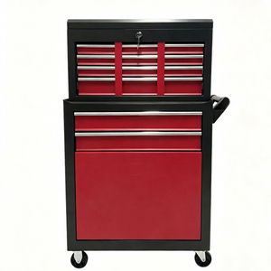 Durable Double Layer Mobile Workshop Trolley Universal Design Ideal for Resellers in European and American Markets - Product Image 4