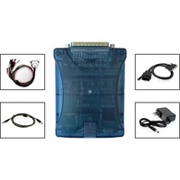 Herramienta de Diagnóstico para Automóviles SM2 PRO J2534 VCI V2.21.22 OLIVER, Nueva, con Carcasa Transparente y Placa Verde Chapada en Oro, para Múltiples Vehículos