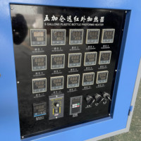 Máquina Semiautomática de Moldeo de Botellas de Plástico PET/PP de 20L 60-100bph con PLC y Bomba
