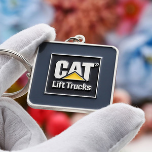 Llaveros Personalizados de Recuerdo, Llavero de Aleación de Zinc Plateado, Logotipo Metálico Esmaltado, Tu Propia Marca, Llaveros Personalizados para Regalo - Product Image 5