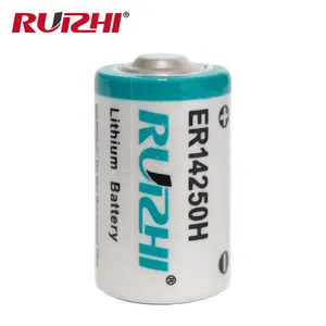 RUIZHI-Batería de litio de alta corriente AA 3,6 V ER14250H, batería de litio de alta corriente
