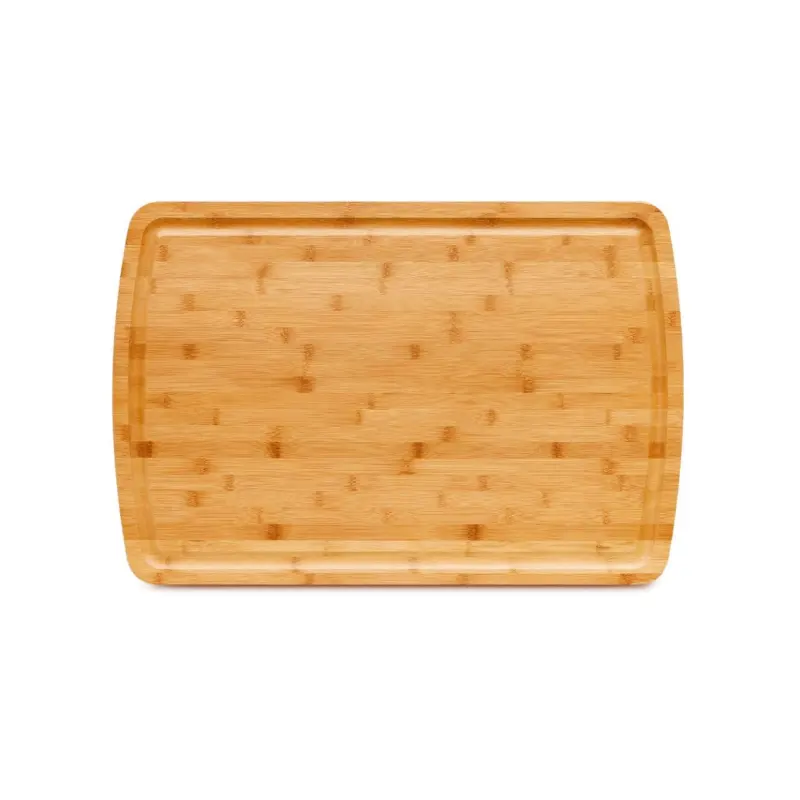 JOYWAVE Extra Large Bamboo Butcher Block Carving Cutting Board Heavy Duty Kitchen Chopping Boards with Juice Groove